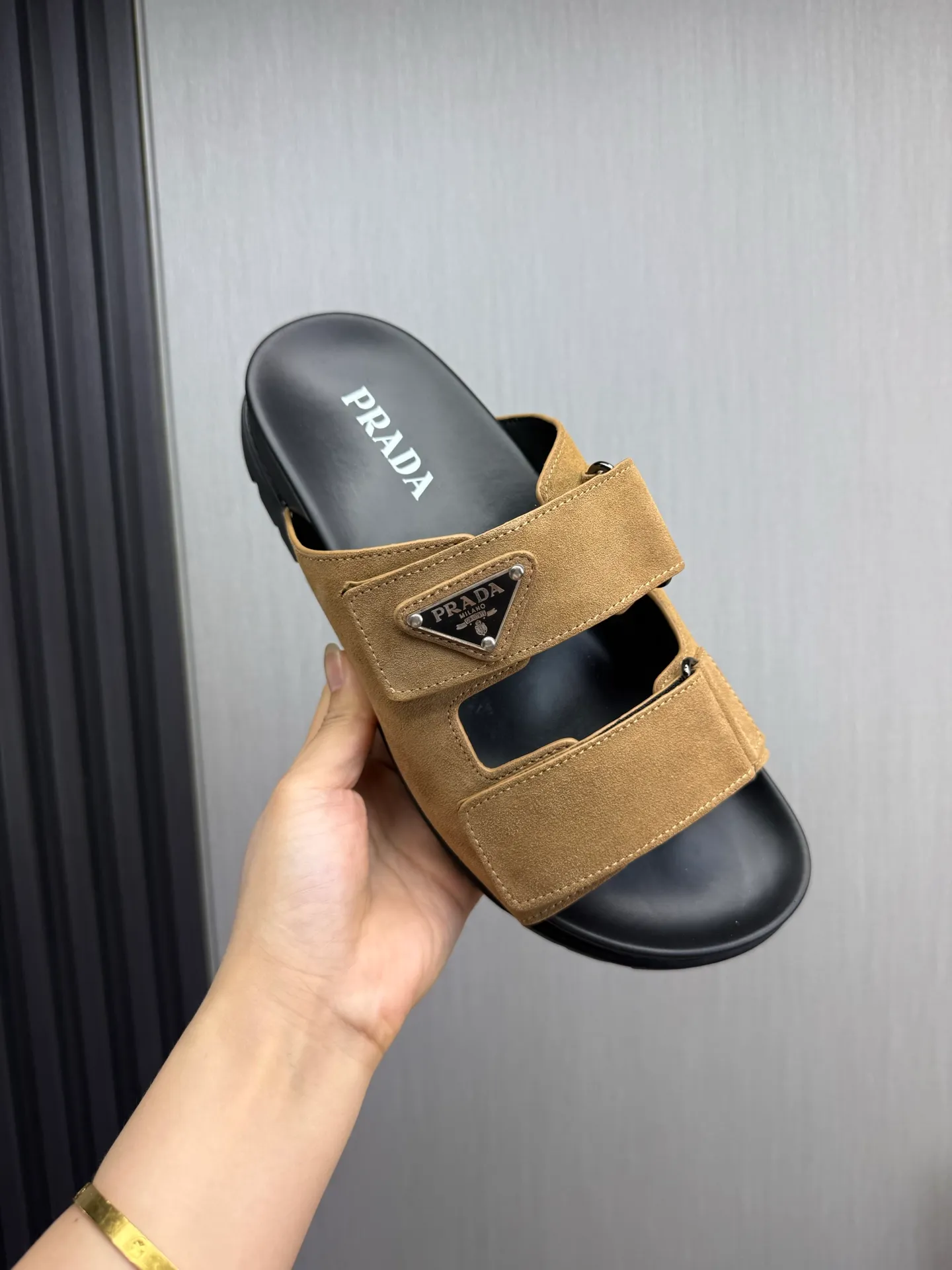 Men's shoes 💰440💰 ＰＲＡＤＡPrada - popular men's slippers hot sale 🔥 🩴Official website one to one production 38-45 sizes 45 46 🉑️Customized!